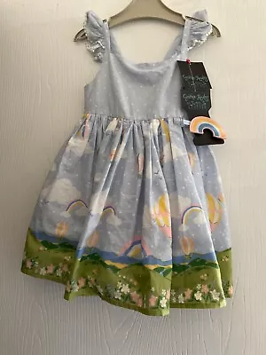 Cynthia Rowley Girls Hot Air Balloon / Rainbow Dress 12-18-24 Months BNWT NEW • £4