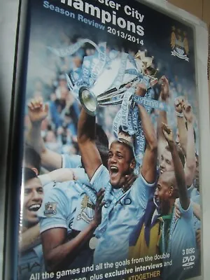 Manchester City - Champions - Season Review 2013/2014 DVD NEW & SEALED  • £5.99