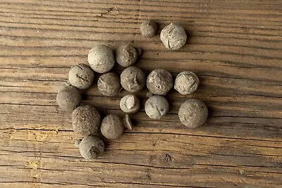 Authentic Musket Balls 16th / 17th Century/ Set 16 Musket Balls • $45