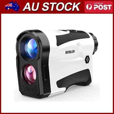 BOBLOV 600m 6X Laser GOLF Range Finder Flag-Locking Vabration USB Charging • $123.99