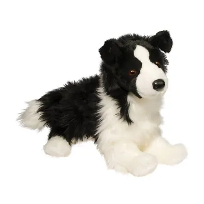 Douglas CHASE BORDER COLLIE Plush Toy 16 Inch Stuffed Animal NEW • $28.95