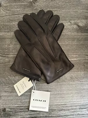 NWT COACH TECH NAPA GLOVES MIDNIGHT Size M 33083 • $119