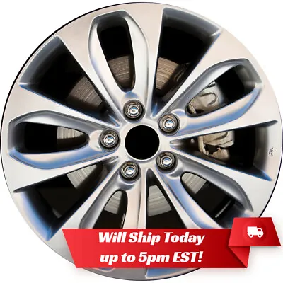 New 18  Hyper Silver Alloy Wheel Rim For 2011 2012 2013 2014 Hyundai Sonata • $170