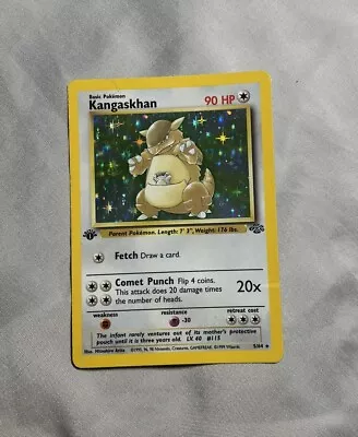Kangaskhan 5/64 Holo First Edition - Pokemon Base Set • $21.99