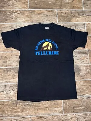 Vintage 90s Allman Brothers Jackson Browne Joe Cocker Festival Telluride Shirt • $38