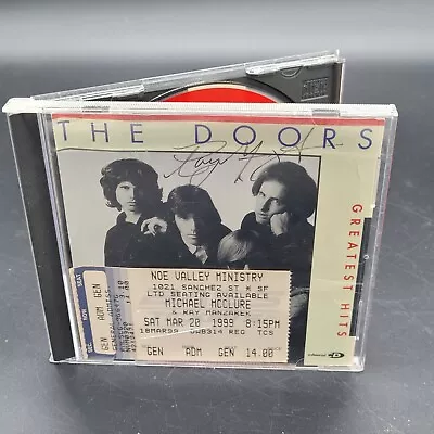 Ray Manzarek Signed Autographed The Doors Greatest Hits Compact Disc CD • $508.18