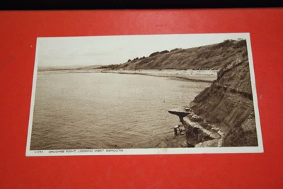 £0.50 • Buy George V  Era Postcard , Exmouth , Orcombe Point, Looking West , Devon
