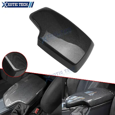 For BMW 3 Series 2013-2018 Carbon Fiber Style Auto Inner Armrest Box Panel Trim • $34.97