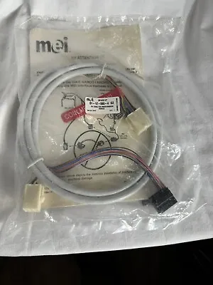 MARS MEI TRC-6800H SINGLE PRICE COIN MECH AND  VALIDATOR HARNESS CABLE 110v NEW • $15.85