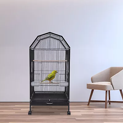 Large Play Top Parrot Finch Cage Macaw Cockatoo Pet Supply With Stand Bird Cage  • $70.15