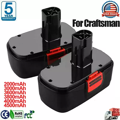 2-Pack For Craftsman C3 19.2Volt Battery DieHard 130279005 11376 130279003 11375 • $28