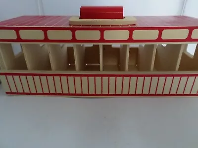 Melissa & Doug Take-Along Wooden Show Horse Stable Only No Horses Or Accessories • $9.99