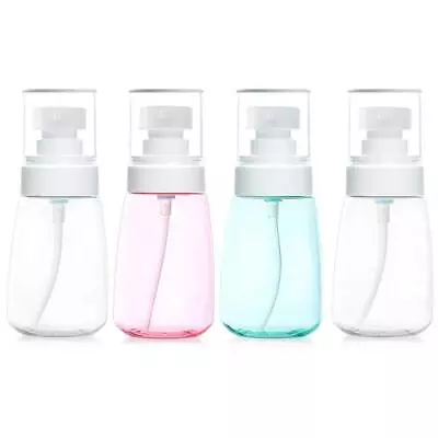 Scenbuty 2 Oz Travel Size Leakproof Pump Bottles BPA-Free Refillable Plastic • $14.28