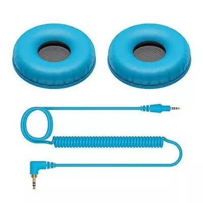 Pioneer DJ HC-CP08-L Blue Replacement Pads Accessories For HDJ-CUE1 Headphones • $29.99