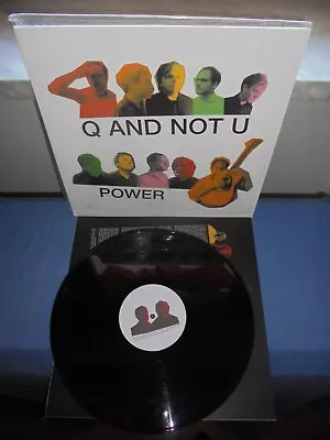 Q And Not U   Power   LP Dischord Records - DIS143V USA 2004 INNER • £27.75