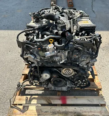 2017 Infiniti Q50 Q60 Red Sport Engine 3.0t V6 400hp Rwd 85k Miles Oem Vr30 • $2500