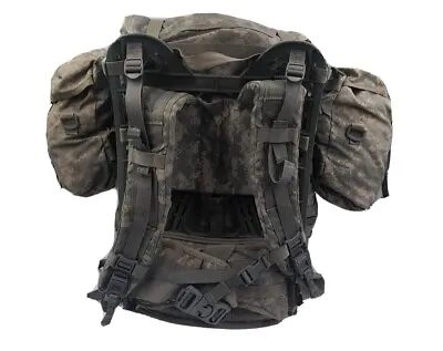USGI MOLLE II ARMY ACU Field Pack Rucksack Large  Complete W/ Sustainment • $33.15