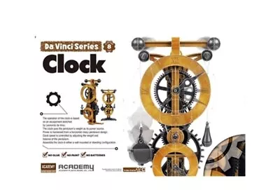 Academy Hobby Model Kit DA VINCI CLOCK #18150 NIP Factory Sealed Da Vinci Series • $26.97