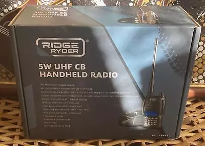 Ridge Ryder 5W UHF CB Handheld Radio • $90