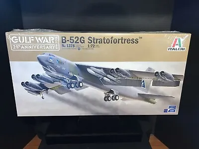 ITALERI 1378 B-52G STRATOFORTRESS GULF WAR 25th ANNIVERSARY MODEL KIT-NIB-1:72  • $91