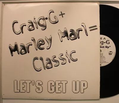 Craig G + Marley Marl 12In Let'S Get Up / I Get Support Regardless On D&D - Vg++ • $17.99