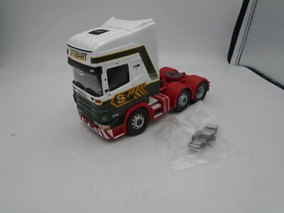 CORGI 1/50 SCALE SCANIA TOPLINER 6x2 TRACTOR UNIT STOBART LIVERY • £4.99