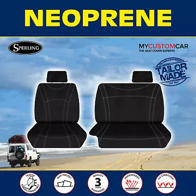 Mazda BT-50 UP UR XT Single Cab 2011-2020 Neoprene Black Custom Front Seat • $169