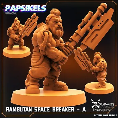 Rambutan Space Breaker A - Papsikels - Scifi Navy Grimdark Sci-Fi • $15.32