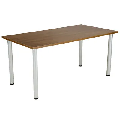 Jemini Walnut 1600x800mm Rectangular Meeting Table KF840191 • £362.89
