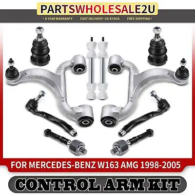 10x Front & Rear Control Arms For Mercedes-Benz W163 ML320 ML350 ML500 ML55 AMG • $147.99