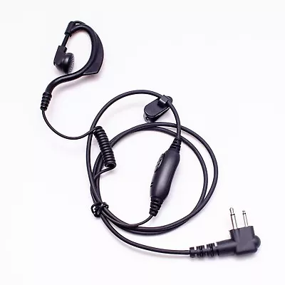 Clear Voice G-Shape Earpiece PTT Mic For Motorola CLS1450C CLS1453C Portable • $7.50