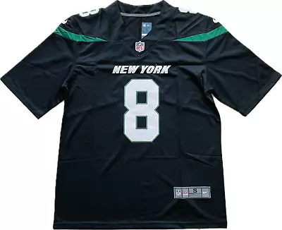 Aaron Rodgers Jersey New York Jets Mens Black #8 Alternate Jersey • $49.99