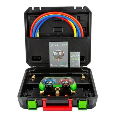 $386.99 • Buy HVAC A/C Refrigeration Kit AC Gauge Set Auto Car Air Conditioning Repair Tools