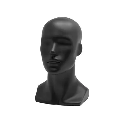 Male Mannequin Head Manikin Head For Display HeadphoneHatsWigs Jewellery13  H • $126.77