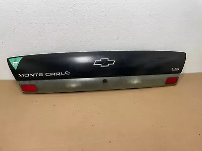 1995-1999 Chevrolet Monte Carlo Trunk Lid Panel Brake Light Bar Cover Oem 3366N • $67.45