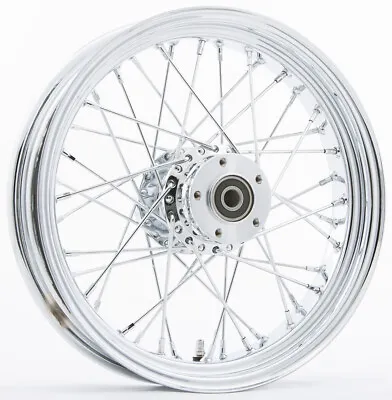 HD Chrome 40 Spoke Rear Wheel 18x3.5 Harley Sportster 883 Custom 05-07 • $279.25