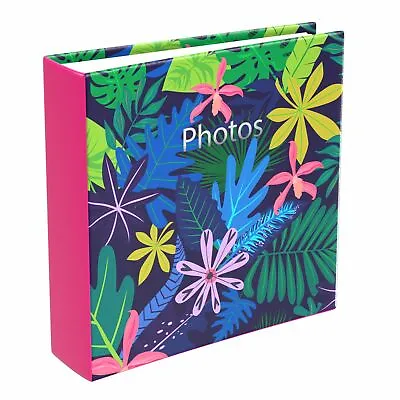 Slip In Photo Album Memo Area Holds 200 6'' X 4'' Mother's Day Birthday (Jungle) • £8.99
