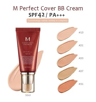 [MISSHA] M Perfect Cover BB Cream 50ml • $8.99