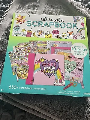 New Scrap Book Just My Style Ultimate Scrap Book • £8