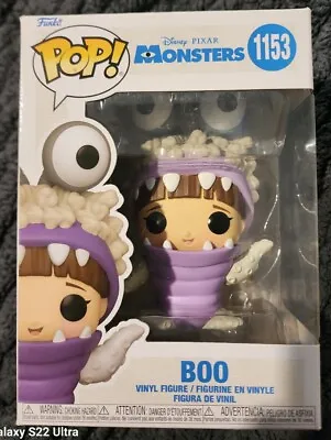 Funko Pop!  Disney Monster Inc Boo Figure 1153 Brand New • $15
