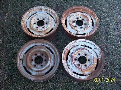 4 16  X 5  Chevy GMC Truck 6 Lug Accessory Wheels C/10 Patina 1964 69 72 79 K10 • $599