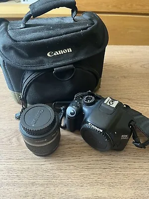 Canon EOS 550D 18.0MP Digital SLR Camera - Black (Kit W/ EF-S 18-55mm IS And... • £200
