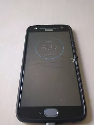 Motorola Moto X4 - 32GB - Super Black (Unlocked) • $34