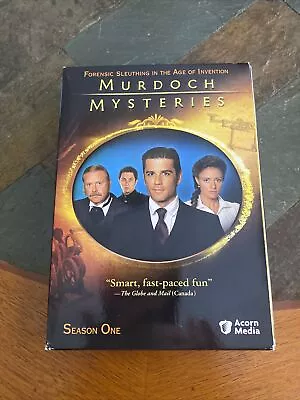 Murdoch Mysteries Season 1 (4-DVD Set). Used Good Condition!! • $4.99