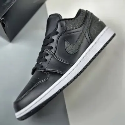 Nike Air Jordan 1 Low SE Off Noir Black Elephant FB9907-001 Men's Multi Size NEW • $118.65