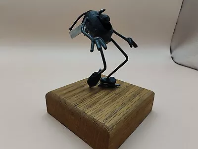 Vintage Metal Sand Flea Skating Figure • $16