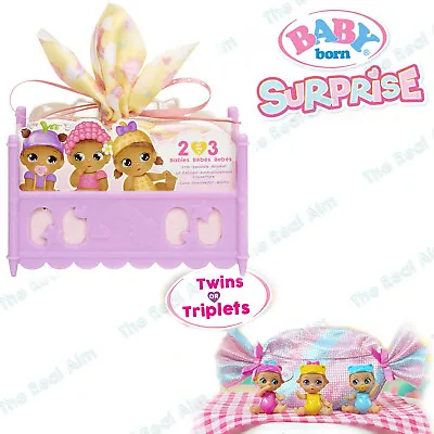 Baby Born Surprise - Mini Babies - Series 2 -twins Or Triplets?  • $25.39