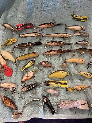 Lot Of 39 Vintage Fishing Lures • $24.99