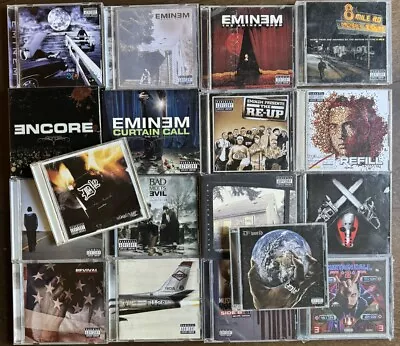 EMINEM CD LOT OF 18 D12 Devils Night And D12 World Shady Records Lot • $249.99