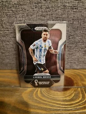 2022 Panini Prizm World Cup Qatar - #7 Lionel Messi • $15